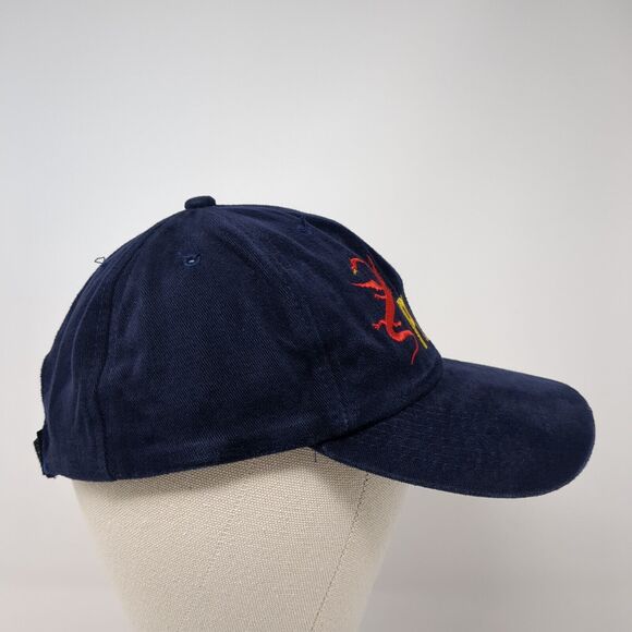 Pilatus Strapback Hat Blue One Size Adjustable Embroidered Vented Holes 6 Panel - Picture 4 of 7